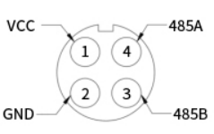 智慧路燈專(zhuān)用氣象環(huán)境監(jiān)測(cè)傳感器產(chǎn)品接線定義