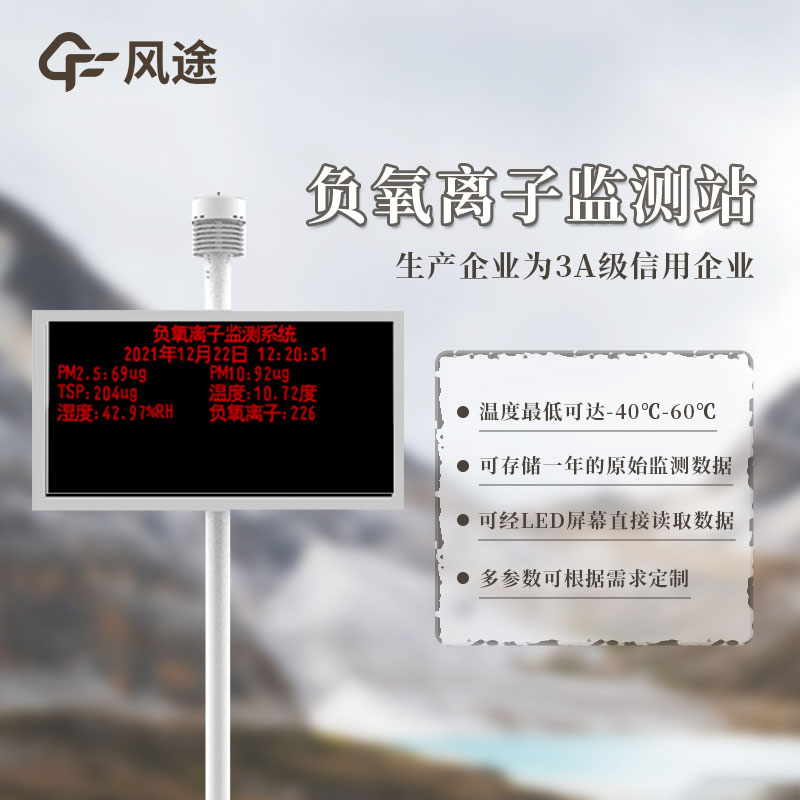 負(fù)氧離子檢測站價格是多少？